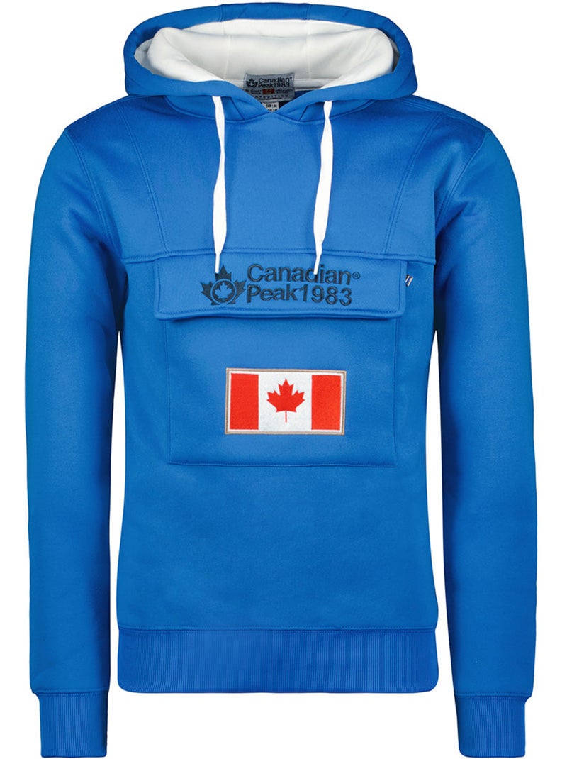 Sweater met capuchon gadreak – canadian peak Blauw - Kiabi
