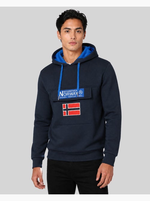 Sweater met capuchon gadrien – geographical norway - Kiabi Sweater met capuchon gadrien – geographical norway - Kiabi