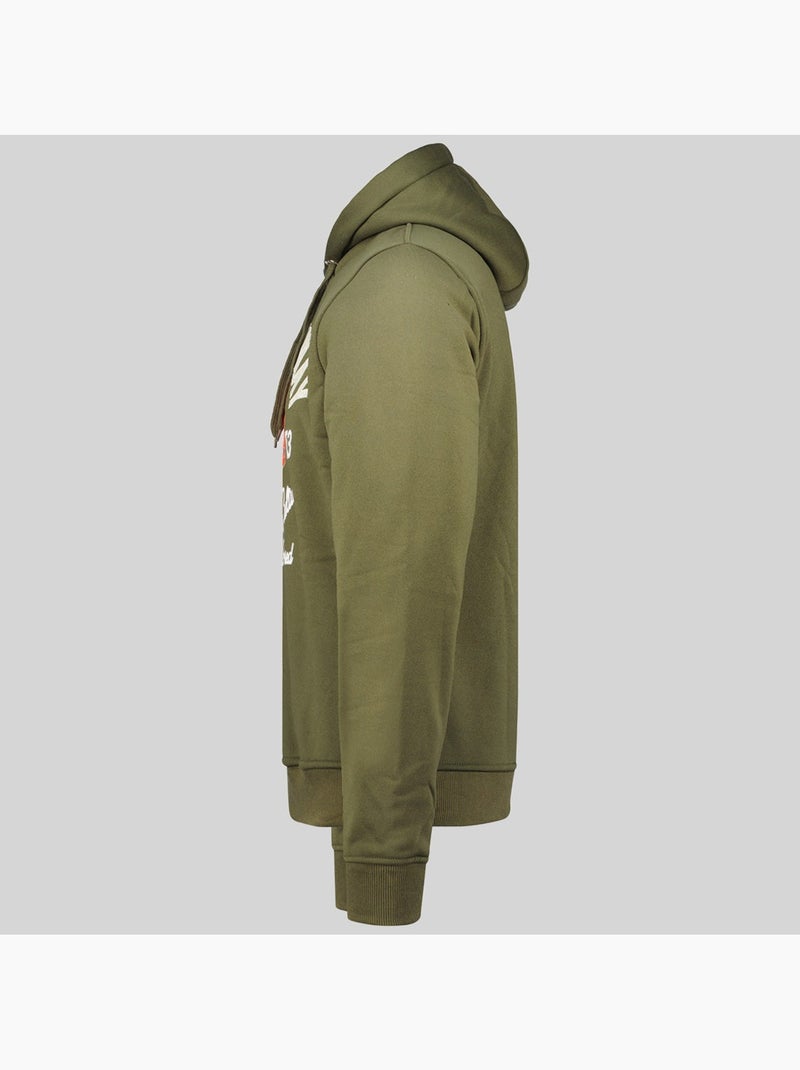 Sweater met capuchon garlon – geographical norway Lichtgrijs - Kiabi