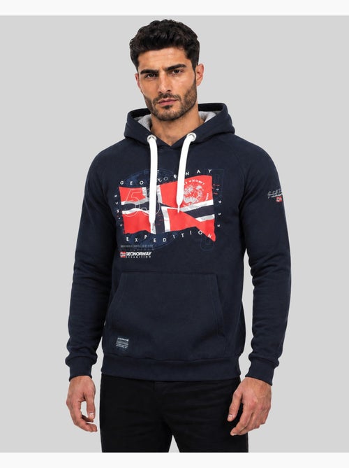Sweater met capuchon gdrap – geographical norway - Kiabi Sweater met capuchon gdrap – geographical norway - Kiabi