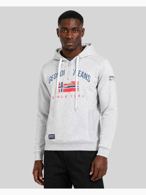 Sweater met capuchon ghagen – geographical norway - Kiabi Sweater met capuchon ghagen – geographical norway - Kiabi