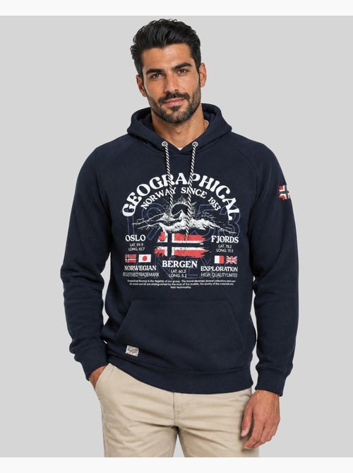 Sweater met capuchon gommy – geographical norway - Kiabi Sweater met capuchon gommy – geographical norway - Kiabi