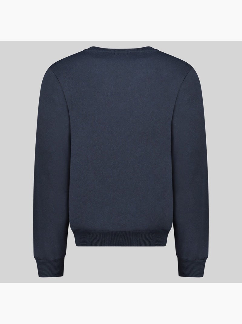 Sweater met capuchon gotrun – geographical norway Marineblauw - Kiabi