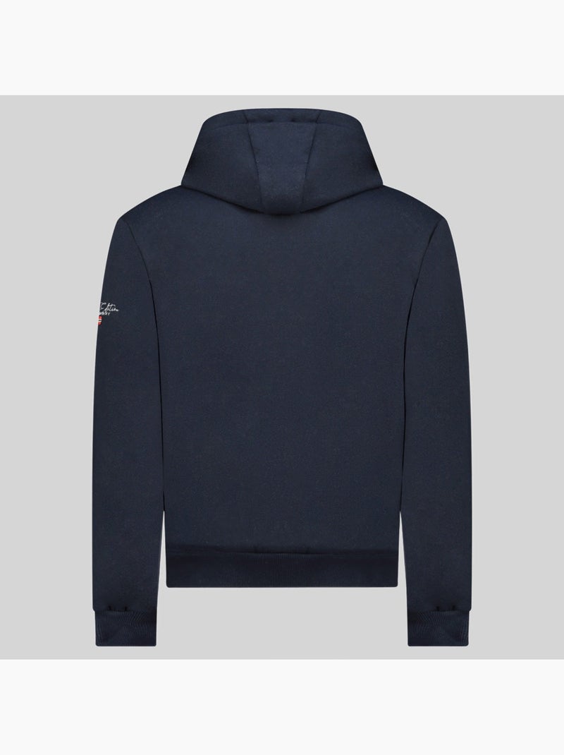Sweater met capuchon grusty – geographical norway Marineblauw - Kiabi