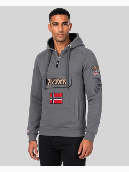 Sweater met capuchon gymclass – geographical norway - Kiabi Sweater met capuchon gymclass – geographical norway - Kiabi