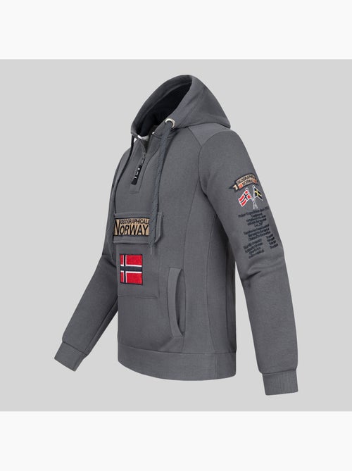 Sweater met capuchon gymclass – geographical norway - Kiabi Sweater met capuchon gymclass – geographical norway - Kiabi
