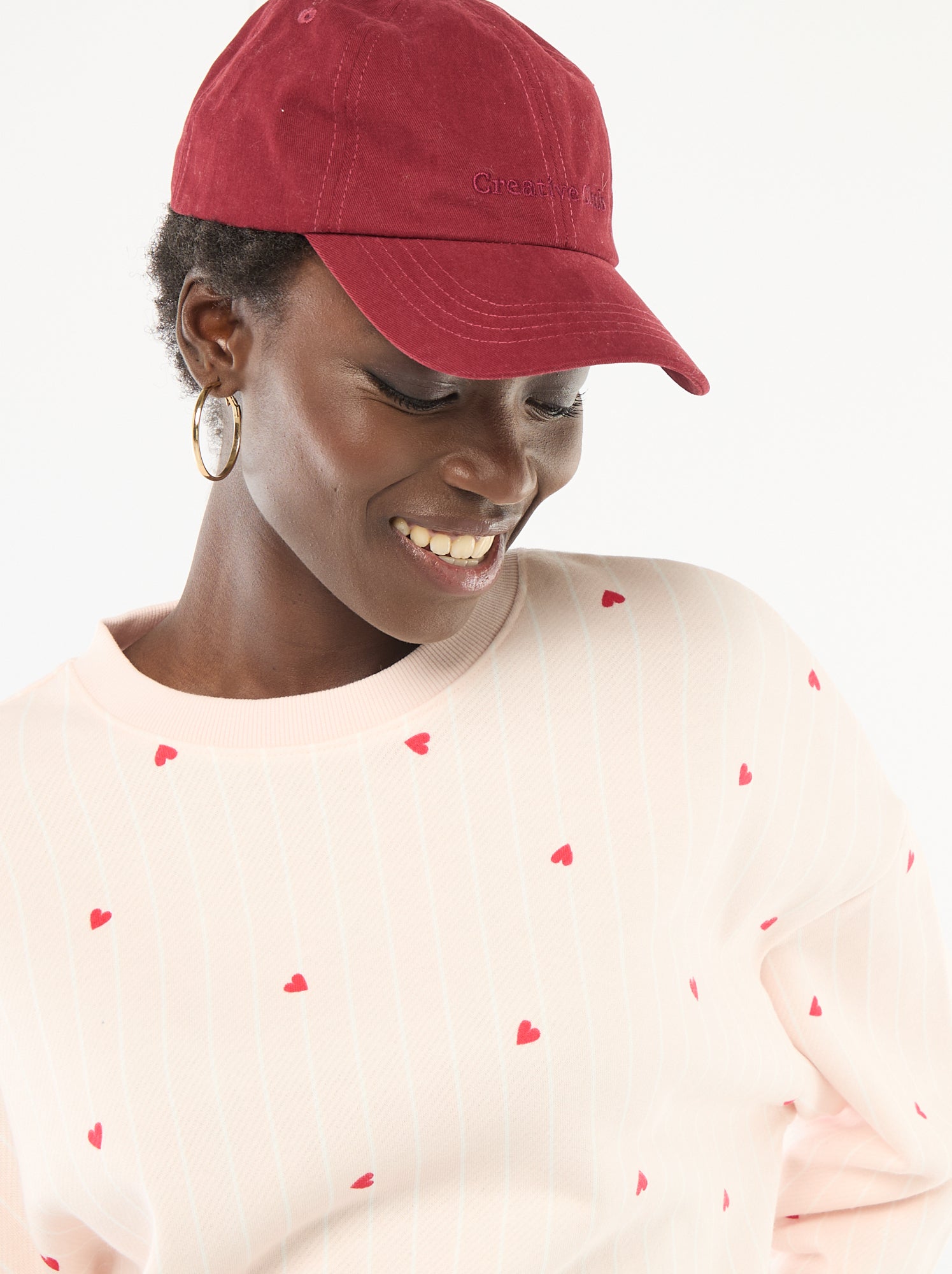 Sweater met fantasie ronde hals