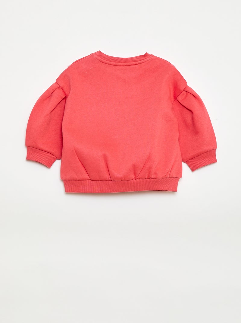 Sweater met fantasieprint - Grafik Edition Rood - Kiabi