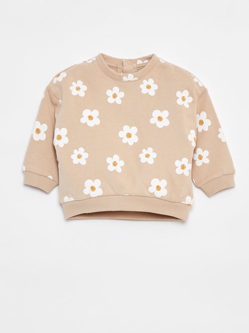 Sweater met fantasieprint - Kiabi