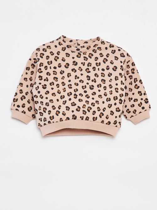 Sweater met fantasieprint - Kiabi