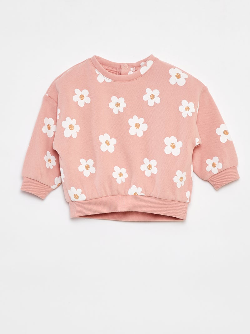Sweater met fantasieprint Rose - Kiabi