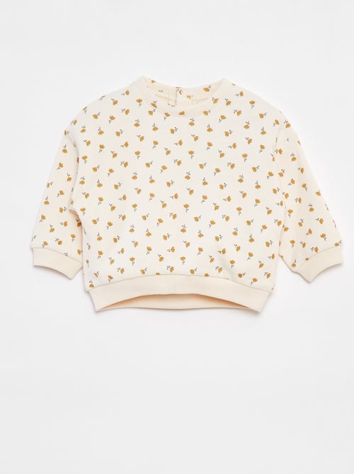 Sweater met fantasieprint - Kiabi