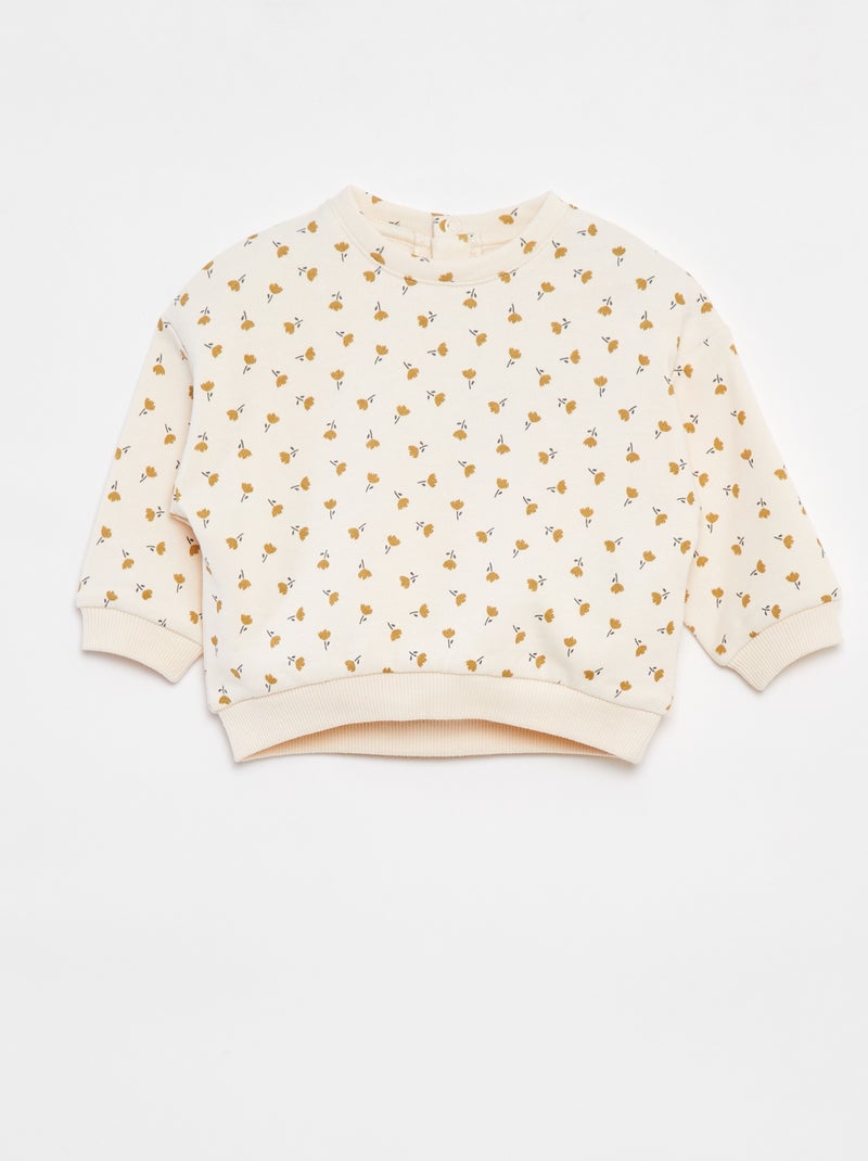 Sweater met fantasieprint Rose - Kiabi