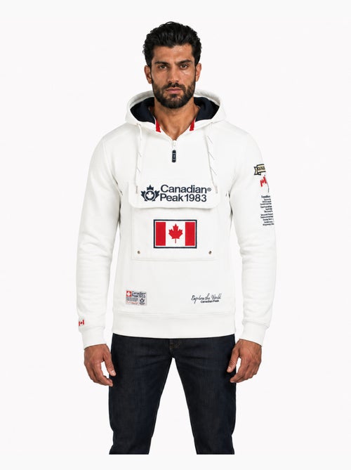 Sweater met gevoerde capuchon galapagos – canadian peak - Kiabi Sweater met gevoerde capuchon galapagos – canadian peak - Kiabi