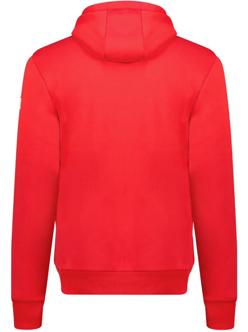 Sweater met gevoerde capuchon gasikeak – canadian peak Rood - Kiabi