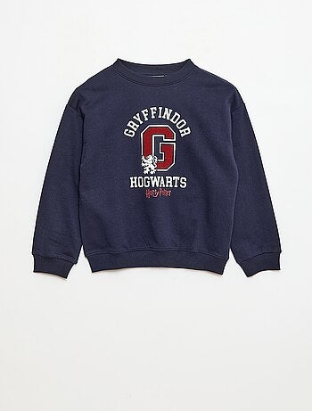 Sweater met 'Harry Potter'-print van zachte en warme fleece