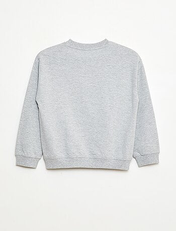 Sweater met 'Harry Potter'-print van zachte en warme fleece