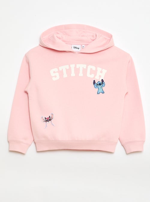 Sweater met kap en 'Stitch' print - Kiabi