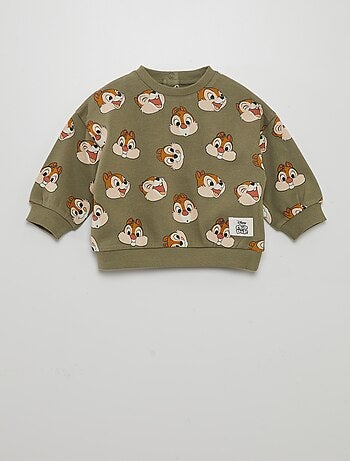 Sweater met 'Knabbel & Babbel'-print