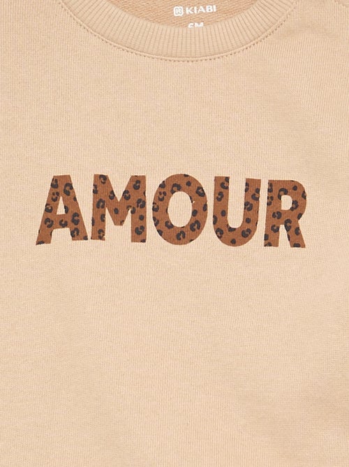 Sweater met lange mouw en print - Kiabi Sweater met lange mouw en print - Kiabi