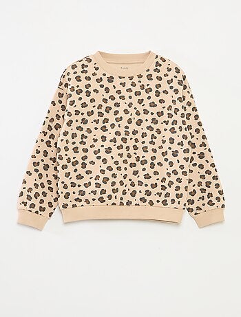 Sweater met lange mouw en print