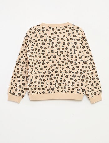 Sweater met lange mouw en print