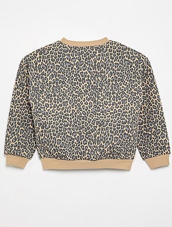Sweater met lange mouw en print