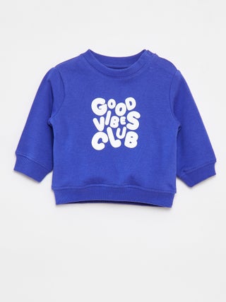 Sweater met lange mouw en print