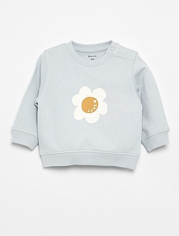 Sweater met lange mouw en print