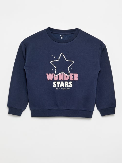 Sweater met lange mouw en print - Kiabi Sweater met lange mouw en print - Kiabi