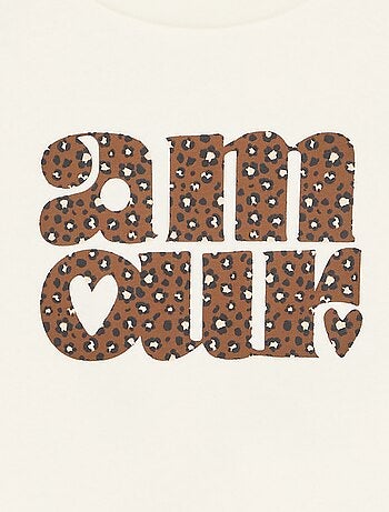 Sweater met lange mouw en print