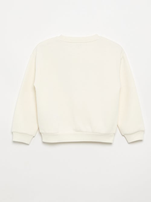 Sweater met lange mouw en print - Kiabi Sweater met lange mouw en print - Kiabi