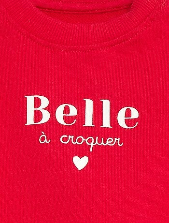 Sweater met lange mouw en print