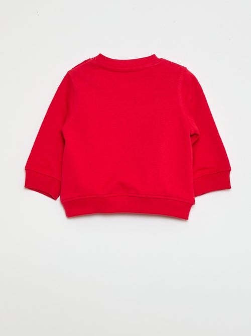 Sweater met lange mouw en print - Kiabi