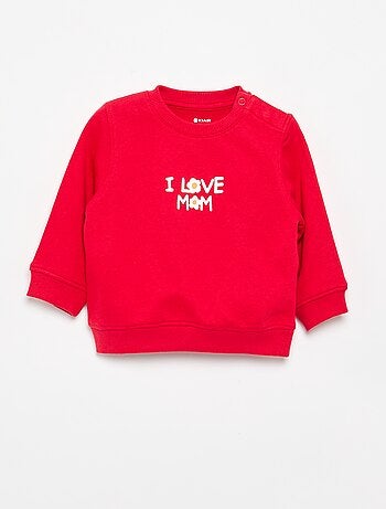 Sweater met lange mouw en print