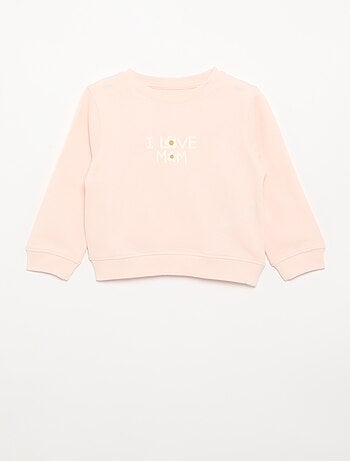 Sweater met lange mouw en print