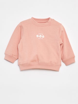 Sweater met lange mouw en print