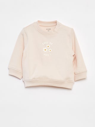 Sweater met lange mouw en print
