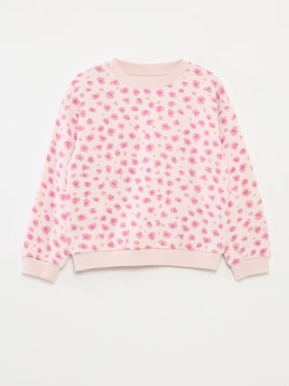 Sweater met lange mouw en print