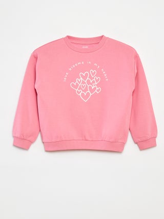 Sweater met lange mouw en print
