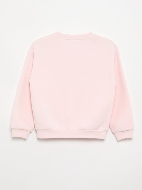 Sweater met lange mouw en print - Kiabi