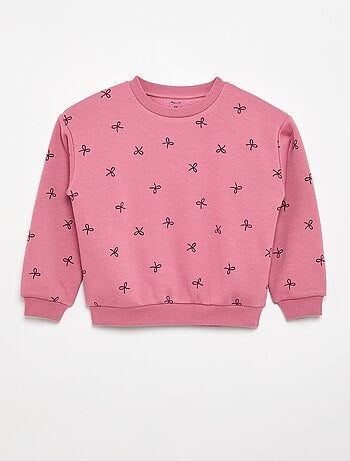 Sweater met lange mouw en print