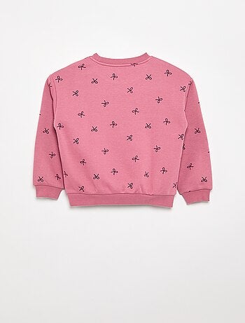 Sweater met lange mouw en print