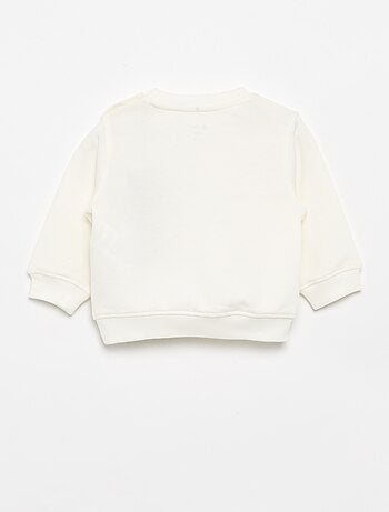 Sweater met lange mouw en print