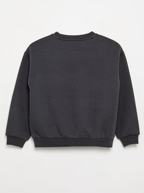 Sweater met lange mouw en print - Kiabi