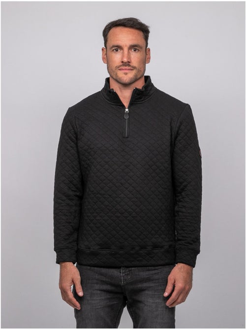 Sweater met opstaande kraag en rits woribou - Kiabi Sweater met opstaande kraag en rits woribou - Kiabi