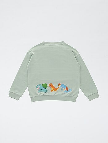 Sweater met 'Pokémon' print van katoen