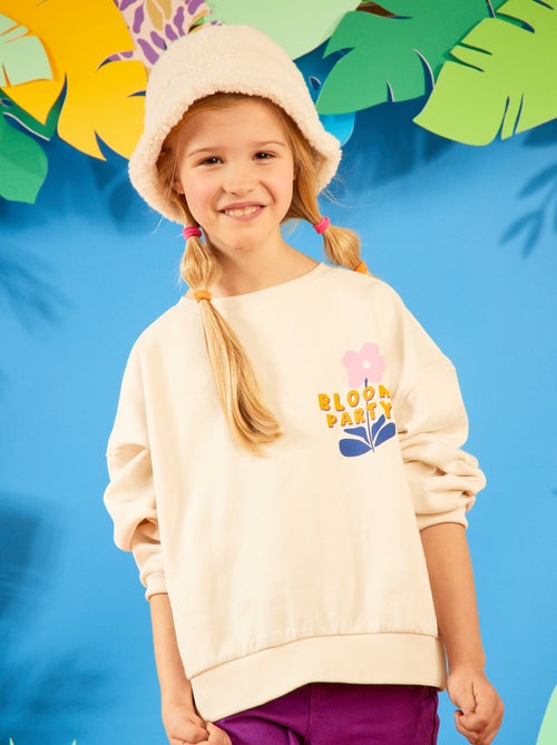 Sweater met print - 'Grafik Edition' - Kiabi