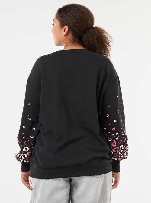 Sweater met print 'Only Carmakoma' - Kiabi
