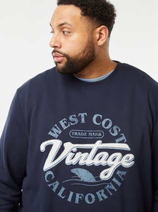 Sweater met print 'Produkt'